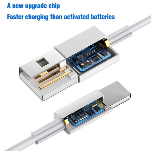 20 x Fast Charge Cables for Apple iPhone USB Lightning cord - Picture 2 of 7